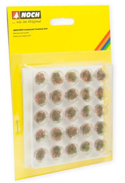 NOC06910 - 25 Touffes d'herbe 6mm - Herbe sèche - 1