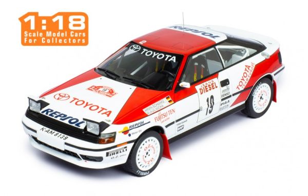 IXO18RMC069C.20 - TOYOTA CEelica GT-Four ST165 #19 Rallye de San Remo 1990 A.SCHWARZ / K.WICHA - 1