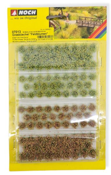 NOC07013 - 104 Touffes d’herbes Fleurs  de champ - 1