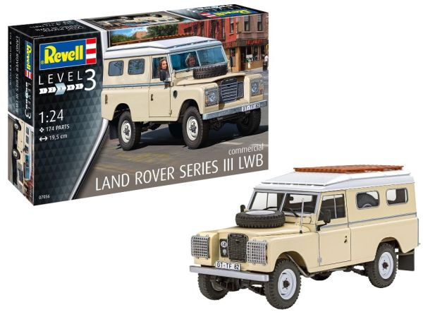 REV07056 - LAND ROVER Serie III LWB maquette a assembler et a peindre - 1