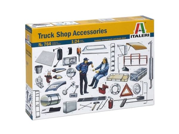 ITA0764 - Accessoires d'atelier de camions à assembler et à peindre - 1