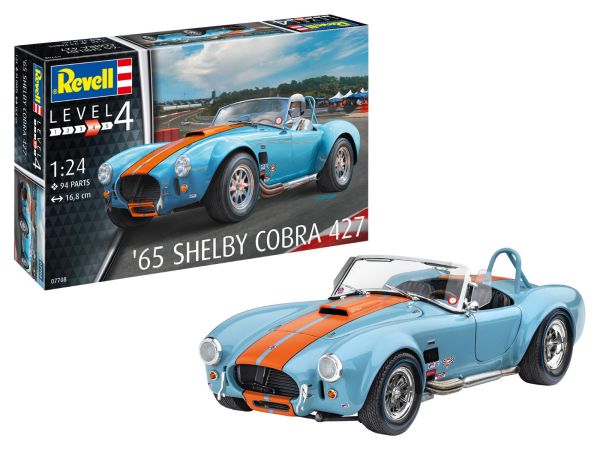 REV07708 - SHELBY cobra 427 1965 à assembler et à peindre - 1