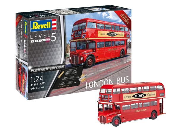 Bus londonien Maquette à construire et à peindre