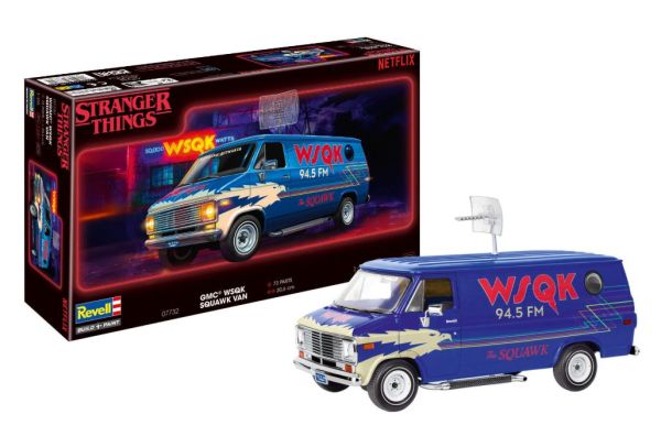 REV07732 - GMC WSQK Squawk Van STRANGER THINGS à assembler et à peindre - 1