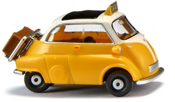 WIK080015 - BMW Isetta TAXI jaune - 1