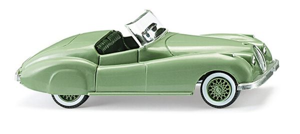 WIK080104 - JAGUAR XK 120 cabriolet Vert - 1