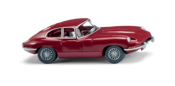 WIK080303 - JAGUAR E-Type Coupé pourpre - 1