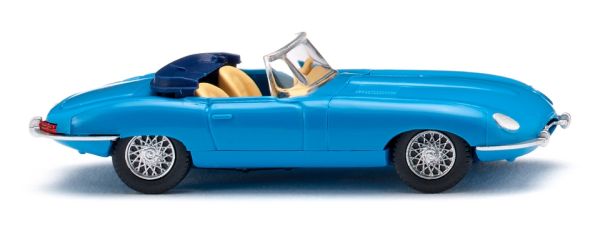 WIK081707 - JAGUAR E-Type Roadster Bleu - 1