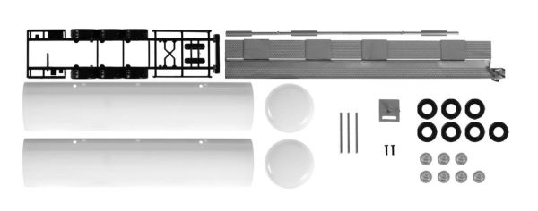 HER084437 - Remorque citerne Blanche - 2 pièces - 1