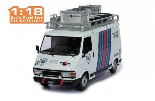 IXO18RMC084XE - FIAT 242 Martini Rallye Team  avec accessoires 1986 - 1