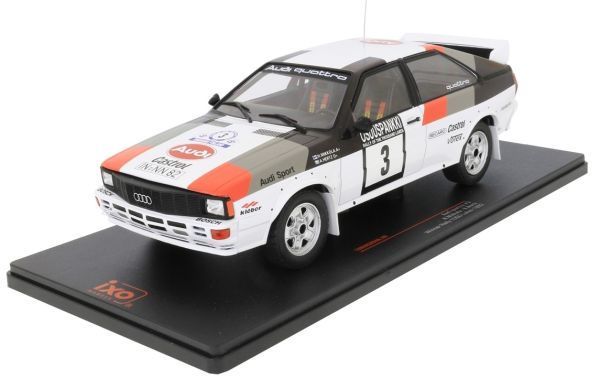 IXO18RMC094A - AUDI Quattro #3 1000 Lakes Rallye Finlande 1982 MIKKOLA/HERTZ - 1