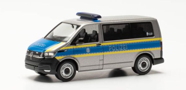 HER096812 - Mini bus VOLKSWAGEN T 6.1 POLICE DE MUNICH gris - 1