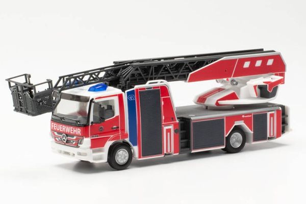 HER096959 - MERCEDES ATEGO ROSENBAUER avec échelle tournante POMPIERS DE BRÊME - 1