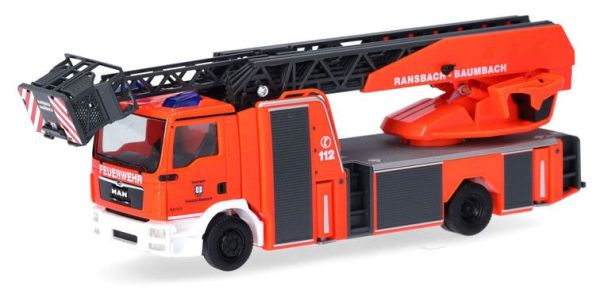 HER097772 - MAN TGM Pompiers de Ransbach-Baumbach avec échelle tournante - 1