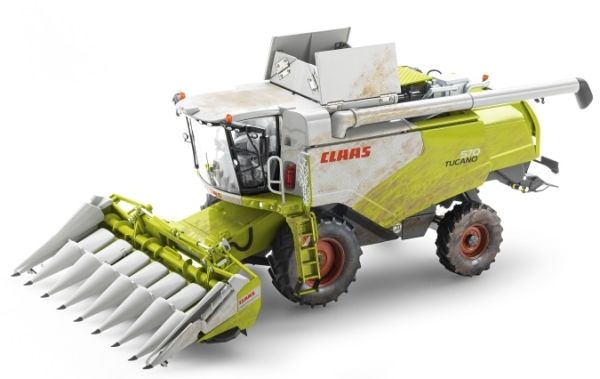 WIK170866 - Moissonneuse CLAAS Tucano 570 coupe à mais version salie 1000 exemplaires - 1