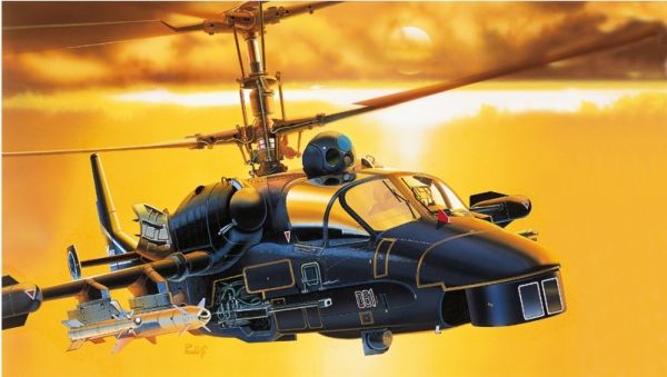 ITA0005 - Hélicoptère Kamov KA-52 Alligator à assembler et à peindre - 1
