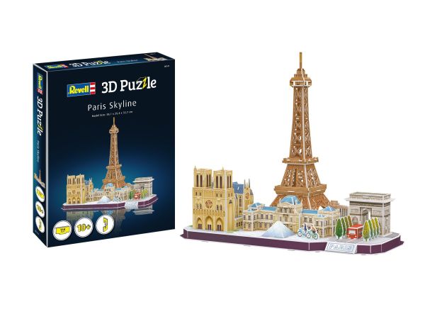 REV00141 - PUZZLE 3D 114 Pièces Toits de Paris - 1