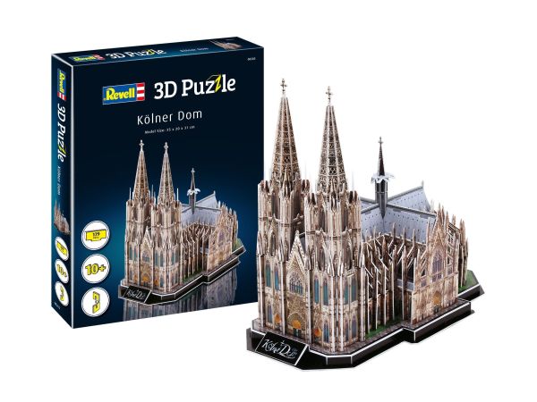REV00203 - Puzzle 3D 179 Pièces Cathédrale de Cologne - 1