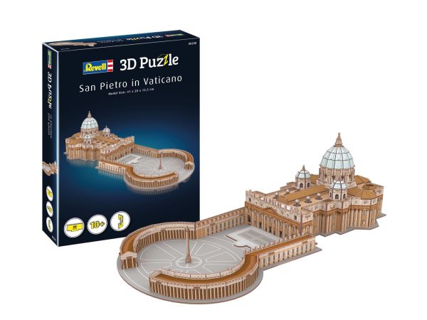 REV00208 - Puzzle 3D 68 Pièces Saint Pierre au VATICAN - 1