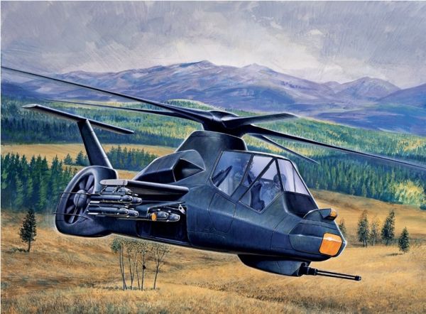 ITA0058 - Hélicoptère RAH-66 Comanche à assembler et à peindre - 1
