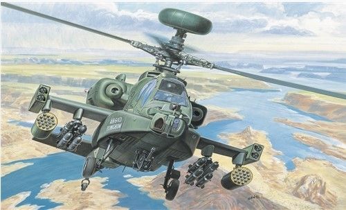 ITA0080 - Hélicoptère AH-64D Apache Longbow à assembler et à peindre - 1