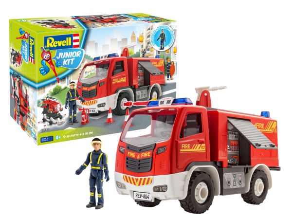 REV00819 - Camion de pompier avec figurine à assembler - 1