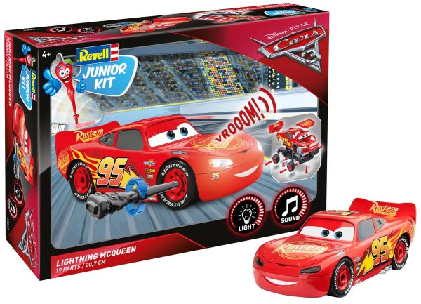 REV00860 - JUNIOR KIT Flash McQueen 19 Pièces à assembler - 1