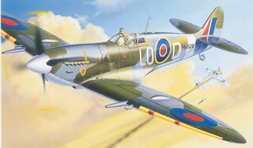 ITA0094 - Avion Spitfire MK.IX à assembler et à peindre - 1