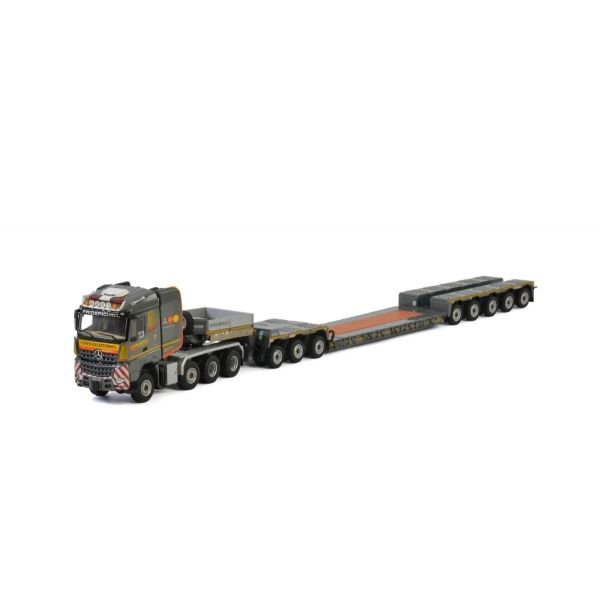WSI01-2758 - MERCEDES Arocs 8X6 avec plateau porte engins 3+5 essieux FRIDERICI - 1