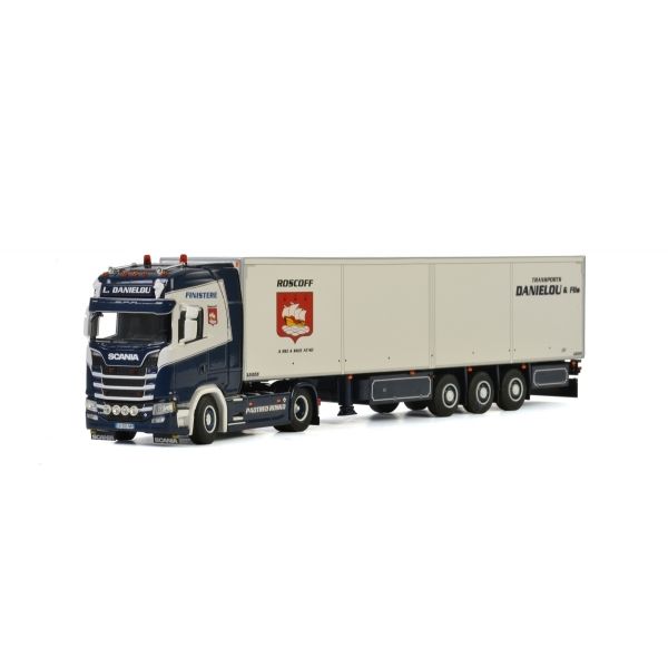WSI01-2817 - SCANIA S HL CS20H 4x2 avec remorque frigo 3 Essieux L. DANIELOU - 1