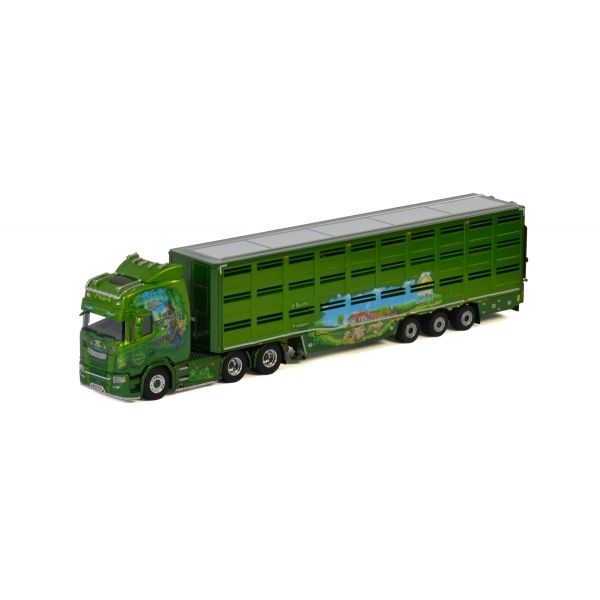 WSI01-2867 - SCANIA R Highline avec bétaillère3 essieux P BJORK - 1