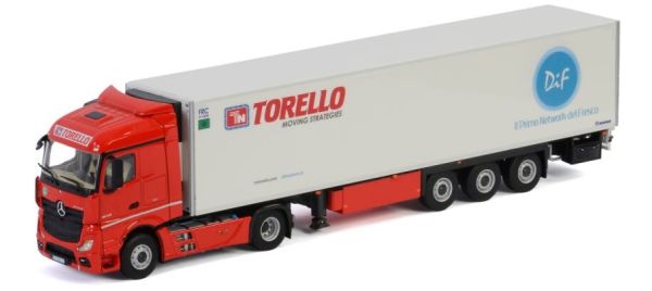 WSI01-2903 - MERCEDES Actros M4 4x2 avec remorque frigo 3 Essieux TORELLO TRANSPORTI SRL - 1