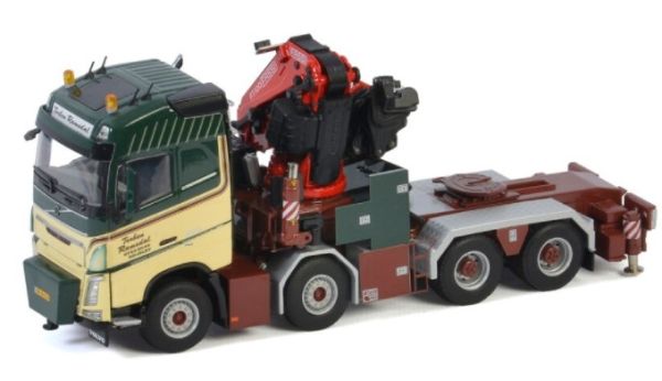 WSI01-3149 - VOLVO FH04 GL 8x4 avec grue FASSI 1100 TORBEN RAMSDAL - 1