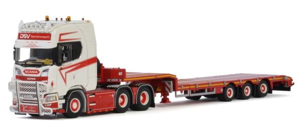 WSI01-3167 - SCANIA S Highline CS20H 6x2 avec porte engins extensible 3 Essieux BERGSTROM - 1