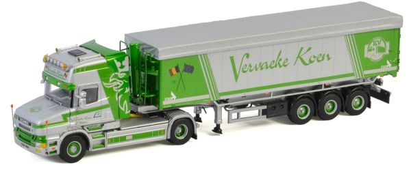 WSI01-3289 - SCANIA Série 4 Torpedo Topline 4x2 avec remorque bachée 3 Essieux VERVAEKE KOEN - 1