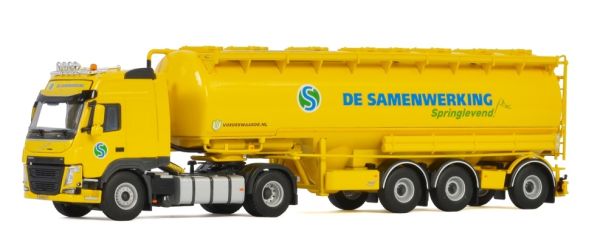 WSI01-3314 - VOLVO FM4 Gl. 4x2 avec citerne 3 Essieux DE SAMENWERKING - 1