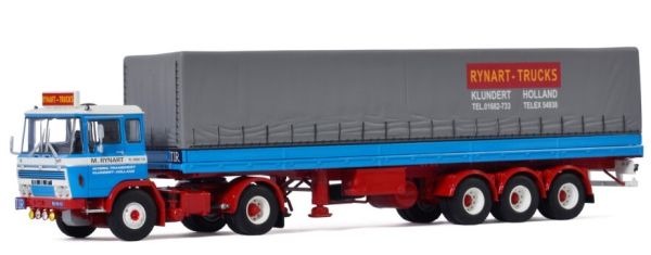 WSI01-3401 - DAF 2600 4x2 avec remorque 3 Essieux RYNART - 1