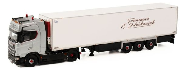 WSI01-3504 - SCANIA CS20H Highline 4x2 avec remorque frigo 3 Essieux MACKOWIAK - 1