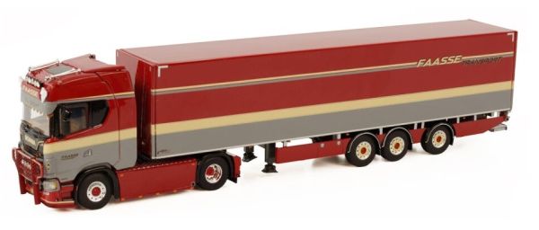 WSI01-3512 - SCANIA S Highline CS20H 4x2 avec remorque 3 Essieux FAASSE Transport - 1