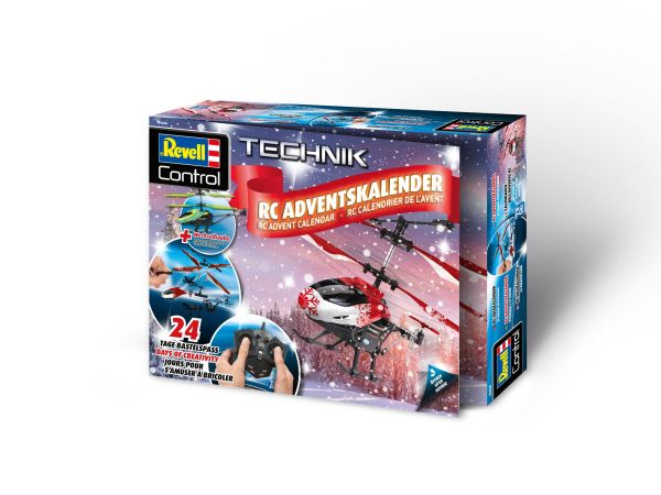 REV01028 - Calendrier de l'avent Hélicoptére Radiocommandé à assembler - 1
