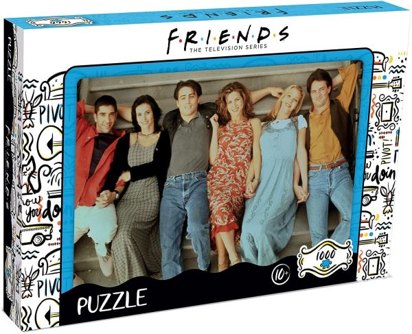 WIN01042 - Puzzle 1000 Pièces FRIENDS – Sur le Pérron - 1