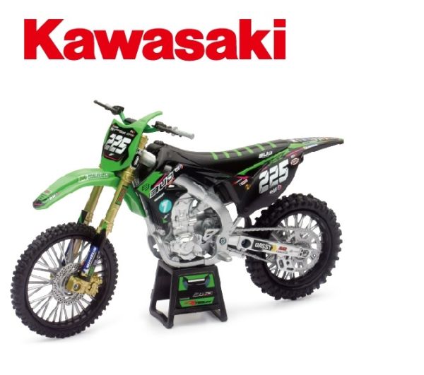 NEW58143 - KAWASAKI KX450F BUD RACING #225 Bryan Moreau 2019 - 1