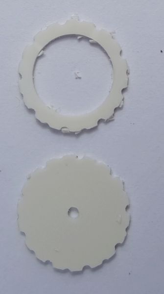 MCP-011 - 4 Entretoises. 2 flancs rouleau barre type 1 - 1