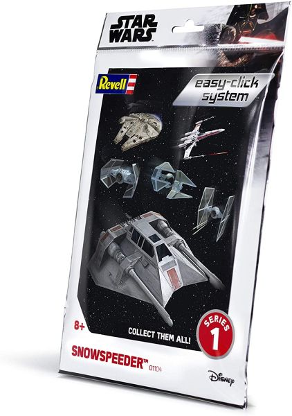 REV01104 - Easy-Click Snowspeeder STAR WARS à assembler et à peindre - 1