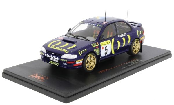 IXO24RAL011A - SUBARU Impreza 555 #5 Rallye Monte Carlo 1995 - 1