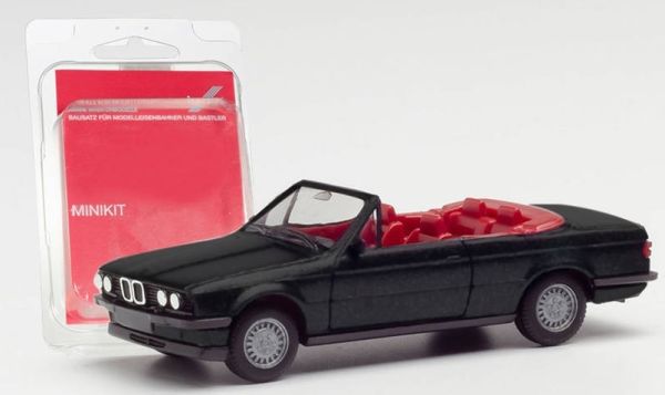 HER012225-006 - BMW série 3 Cabriolet (E 30) Noire en Kit - 1