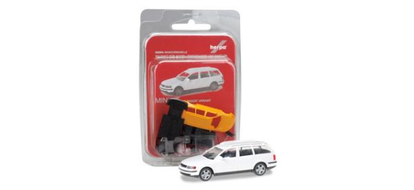 HER012249-005 - VOLKSWAGEN Passat Variant Blanche Ech:1/87 - En Kit - 1