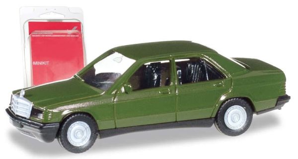 HER012409-006 - MERCEDES 190 E Verte - En Kit - 1