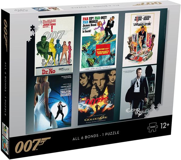 WIN01314 - Puzzle 1000 Pièces JAMES BOND - 1