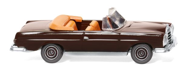 WIK015302 - MERCEDES 280 SE Cabriolet Marron - 1